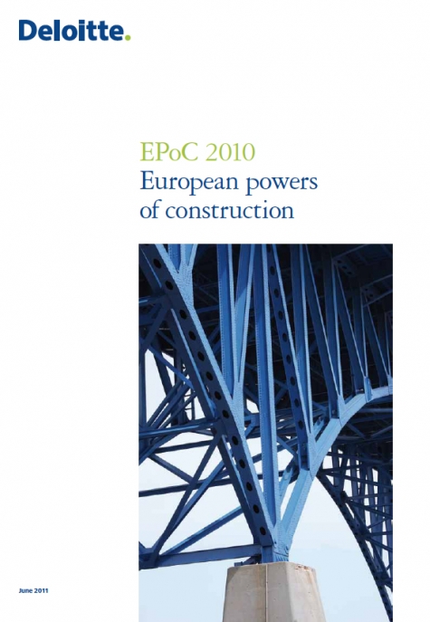 O Grupo SANJOSE alcan&ccedil;a a posi&ccedil;&atilde;o n&ordm; 49 das 50 principais construtoras europeias, de acordo com o prestigiado ranking �European Powers of Construction 2010� elaborado pela empresa l&iacute;der mundial de servi&ccedil;os profissionais, a Deloitte