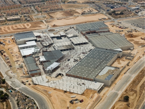 Sanjose r&eacute;alisera les rev&ecirc;tements monocouches des murs du Centre Commercial La Zenia de Orihuela, Alicante