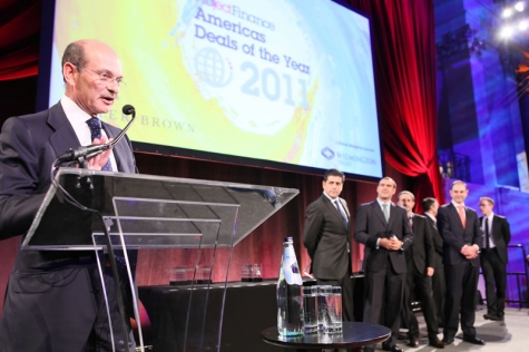 Euromoney r&eacute;compense avec le �Latin America Social Infrastructure Deal of the Year 2011� l�op&eacute;ration financi&egrave;re des h&ocirc;pitaux en concession que le Gro