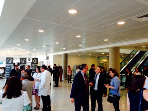 The President of Chile inaugurates the Hospital of Maipu