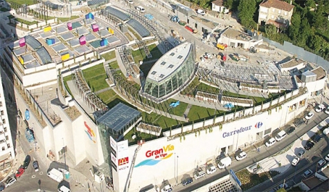 Sanjose will execute several works at the roofing of Gran Via Shopping Centre in Vigo
