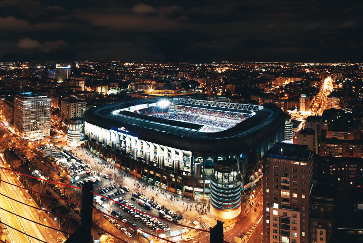 ESTÁDIO SANTIAGO BERNABEU, REAL MADRID