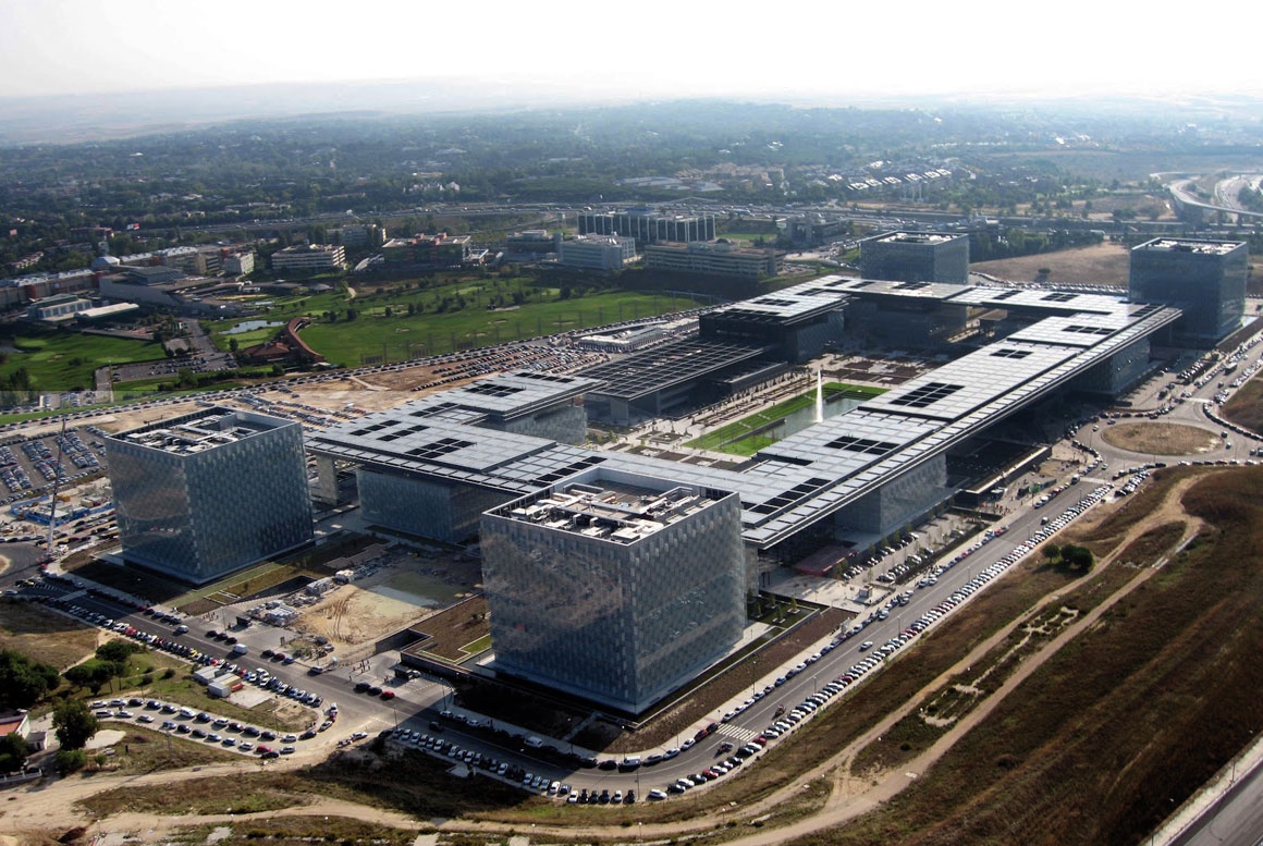 CITÉ TELEFONICA À LAS TABLAS, MADRID 