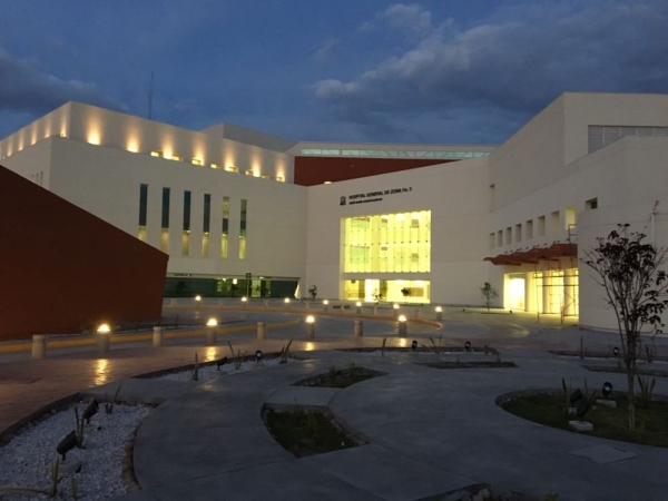 Mexican President, Enrique Pe&ntilde;a Nieto, inaugurates the General Hospital of Zone 3 of Aguascalientes built by SANJOSE