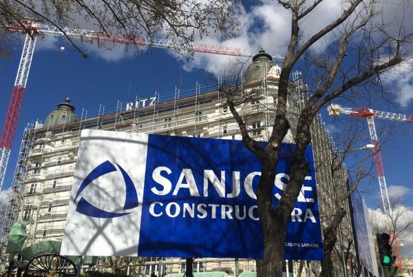 SANJOSE appointed to refurbish Hotel Ritz, Madrid 