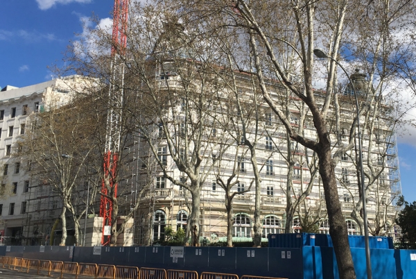 SANJOSE appointed to refurbish Hotel Ritz, Madrid 