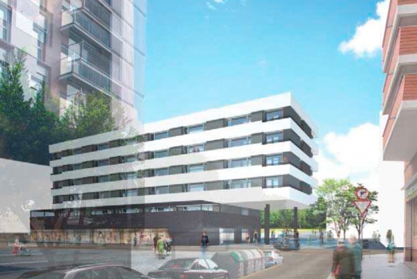 Cartuja will build a building of 38 housing units on 1, Salom&oacute; street in Barcelona