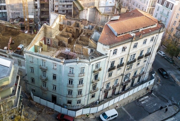 Udra will refurbish a group of residential buildings in Lisbon