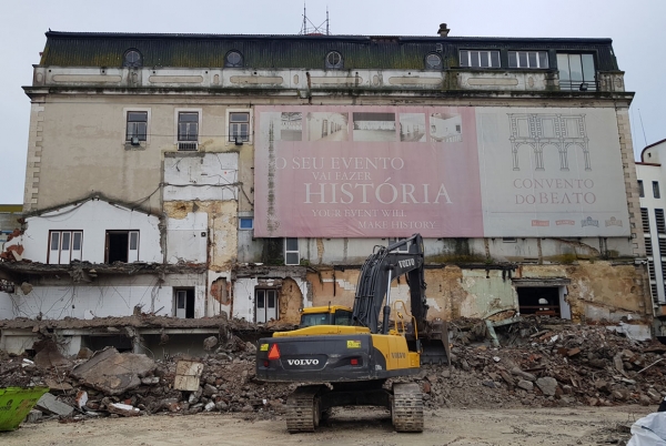 SANJOSE Portugal will execute stage I of the refurbishment works of the built-up area around the Convent of Beato, Lisbon