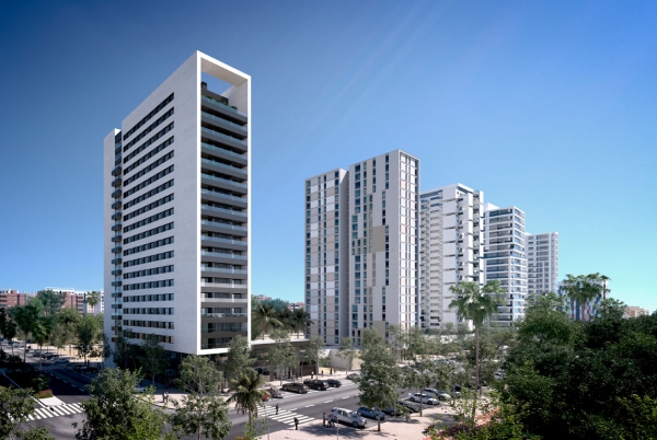 SANJOSE will build the Residential Torre Iberia in Malilla, Valencia