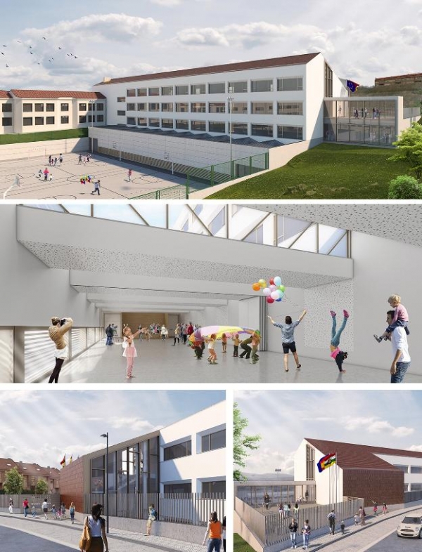 SANJOSE will expand the CEIP Gonzalo de Berceo de Villamediana de Iregua, La Rioja