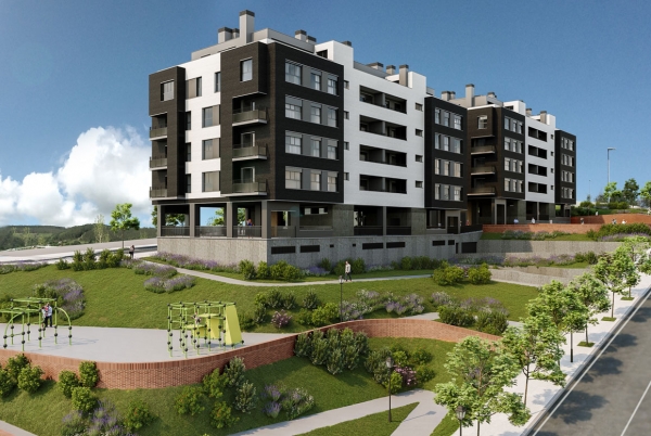 EBA will build the Residencial Aritzatxu Berdea in Bermeo, Vizcaya