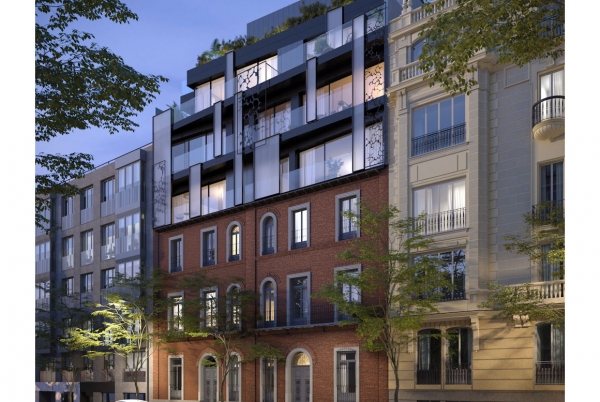 SANJOSE will build the new Residencial Zurbar&aacute;n 26 in Madrid Arraterra 