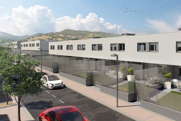 EBA vai construir o edifício de habitação Célere Cruces Unifamiliares II, em Baracaldo, Vizcaya