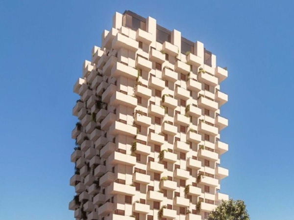 SANJOSE Portugal vai construir o edifício de habitação The Flower Tower, em Leça da Palmeira, Matosinhos