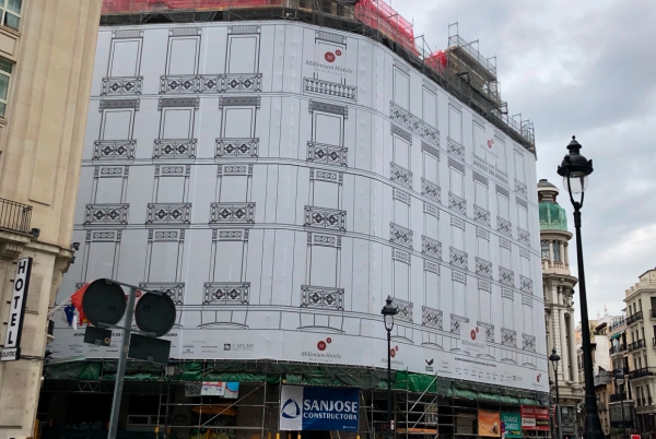 SANJOSE will refurbish the former Hotel Asturias at 9-11, Carrera San Jer&oacute;nimo Madrid