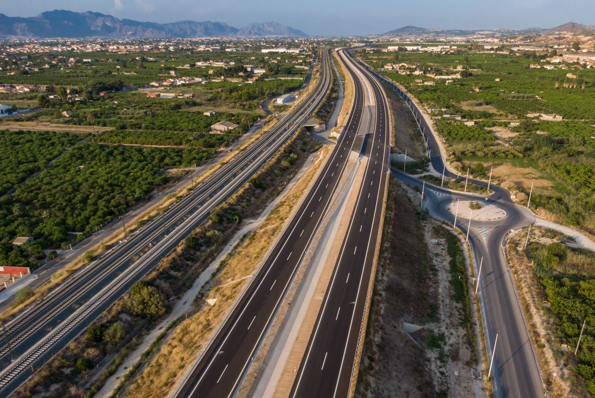 TRAMO AUTOVÍA DEL REGUERÓN DE LA CIRCUNVALACIÓN MU-30 DE MURCIA