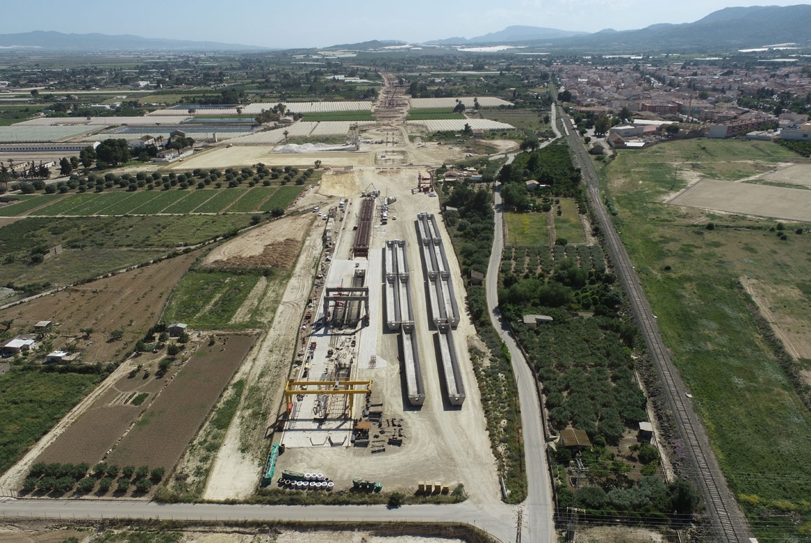 TRONÇON SANGONERA - TOTANA DU CORRIDOR MÉDITERRANÉEN À GRANDE VITESSE MURCIA - ALMERIA