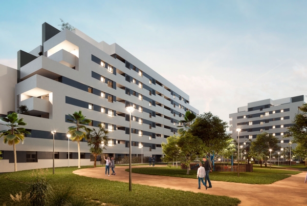 SANJOSE will build a new residential building on plot RL-04 of the Jardines Hacienda Rosario residential development in Seville