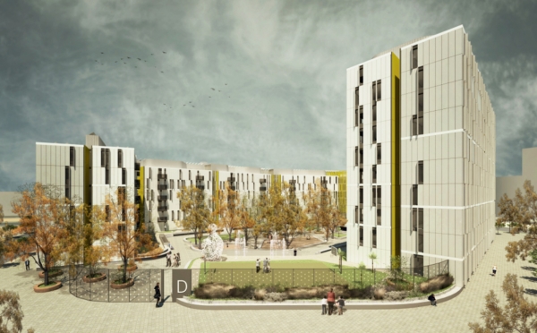 SANJOSE will build 218 social housing units for rent in Seville