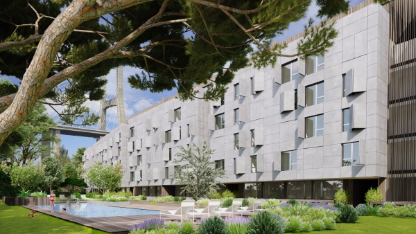 Construtora Udra will build the Pines Urban Resort Residential in Lisbon (Portugal)