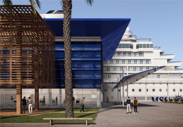 SANJOSE will build Terminal H for MSC Cruises in the Port of Barcelona