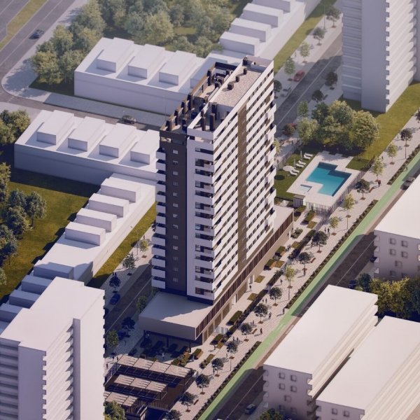 SANJOSE will build the Torre Arenal Residential in Palmas Altas, Seville