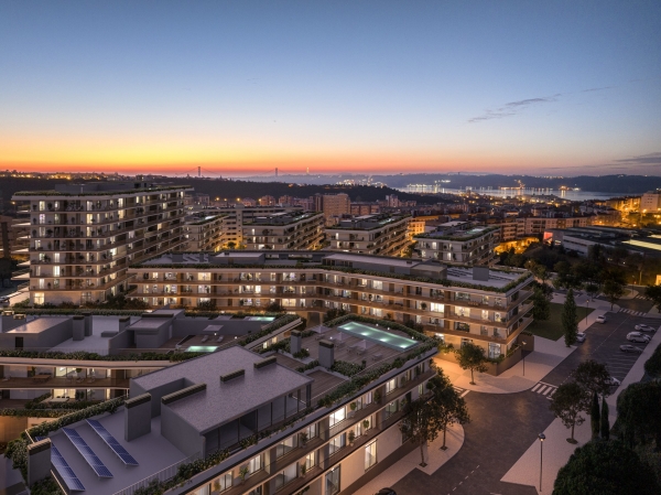 Construtora Udra will build the Alma Hills Residential Complex in Miraflores, Oeiras (Portugal)