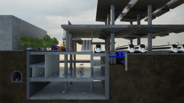 SANJOSE will build the Madrid Through Station - Puerta de Atocha - Almudena Grandes