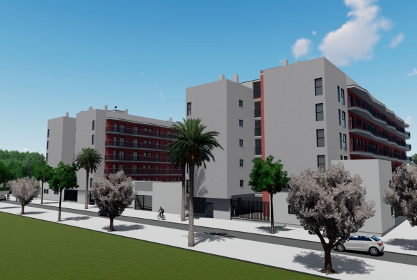 Cartuja I. will build 137 social housing units for EMVISESA in Palmas Altas Sur (Plots R3P-6 and R1P-1), Seville