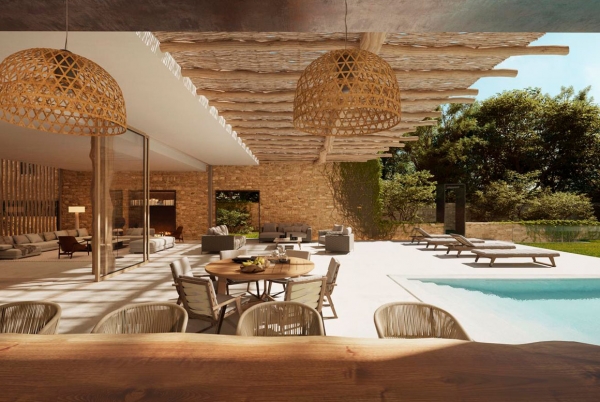SANJOSE construira quatre villas de luxe &agrave; Sant Joan de Labritja, Ibiza