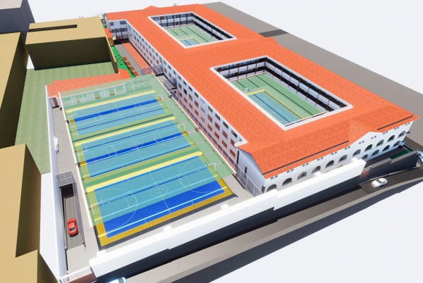 SANJOSE Per&uacute; construira la nouvelle Instituci&oacute;n Educativa Glorioso Colegio Nacional de Ciencias del Distrito de Cusco 