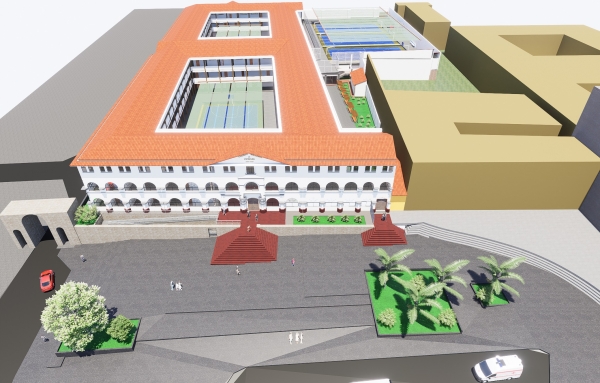 SANJOSE Per&uacute; construira la nouvelle Instituci&oacute;n Educativa Glorioso Colegio Nacional de Ciencias del Distrito de Cusco 