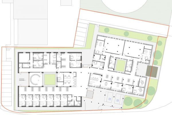 SANJOSE rehabilitar y ampliar el Centro de Salud de El Molar, Madrid