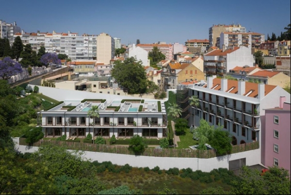 Construtora Udra construir el Residencial Vila Tijolo en Lisboa (Portugal)