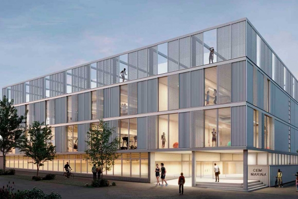 SANJOSE r&eacute;alisera le Lot 2 des travaux d�extension du Polideportivo Municipal CEM la Marina &agrave; Barcelone