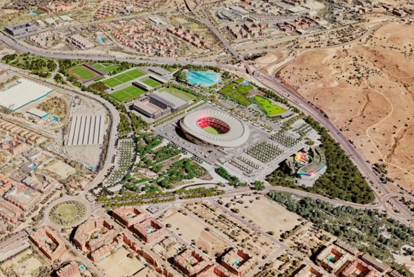 Stoneweg InfraSports et l'Atl&eacute;tico de Madrid choisissent SANJOSE Constructora pour le d&eacute;veloppement de Gemswell Surf Madrid