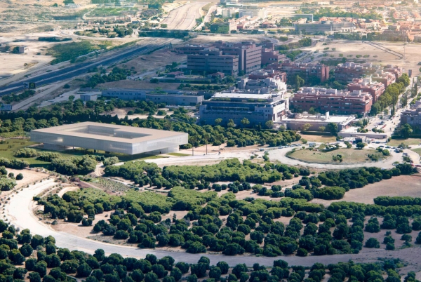 SANJOSE construira lHôpital de Simulation et un parking pour la Faculté des Sciences de la Santé et de la Vie sur le campus de Bormujos de lUniversité CEU Fernando III de Séville