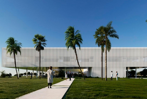 SANJOSE construira lHôpital de Simulation et un parking pour la Faculté des Sciences de la Santé et de la Vie sur le campus de Bormujos de lUniversité CEU Fernando III de Séville