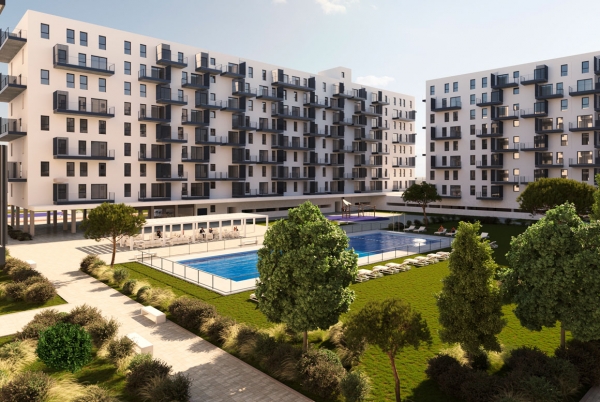 SANJOSE construira le plus grand ensemble r&eacute;sidentiel de logements sociaux en location en Espagne