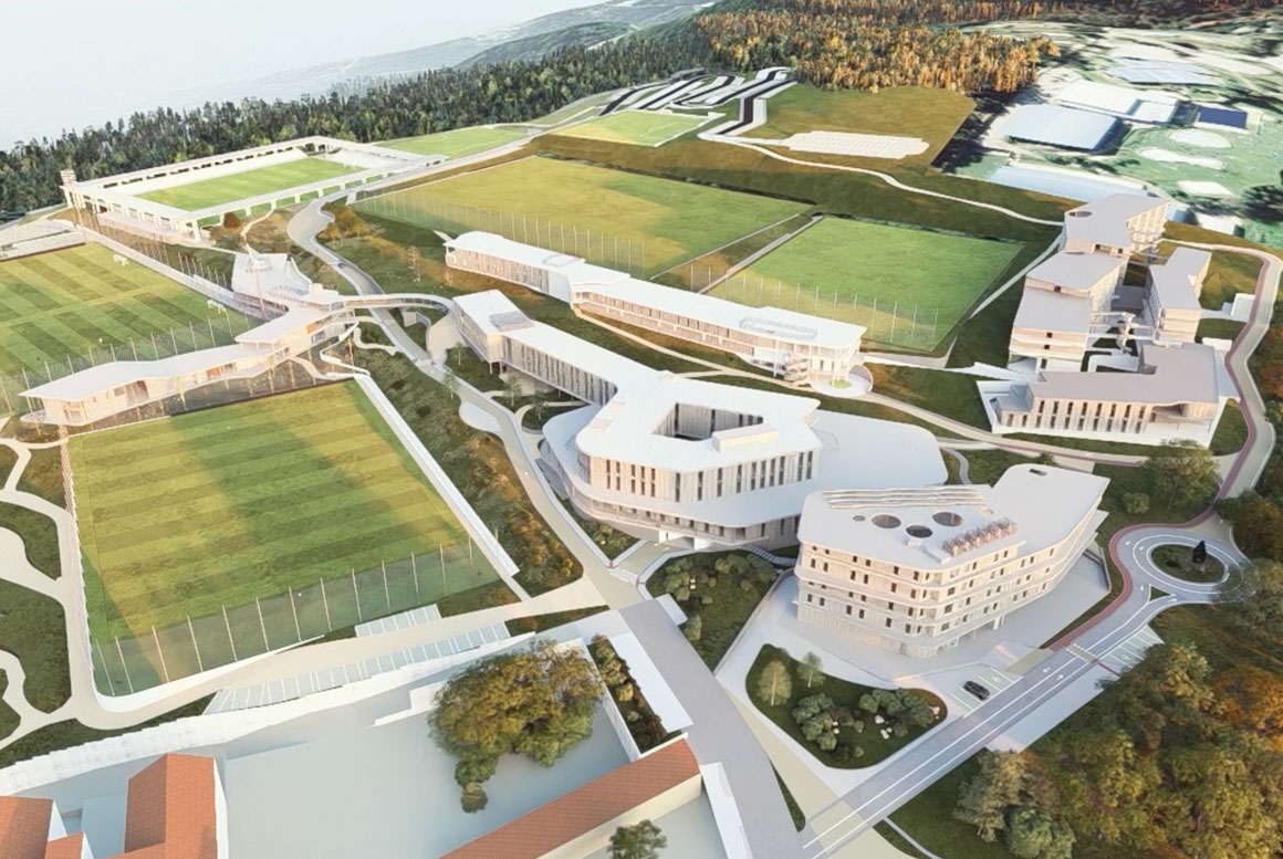 COMPLEXO GALICIA SPORTS 360 DO REAL CLUB CELTA DE VIGO EM MOS