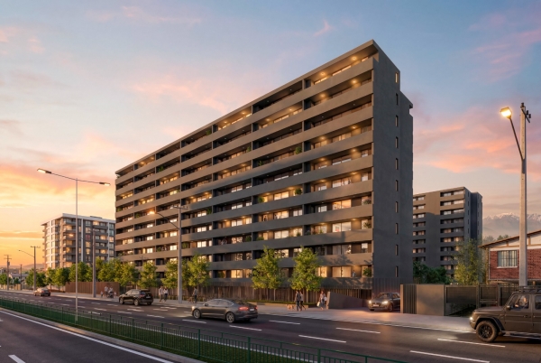 SANJOSE Chile construira le complexe r&eacute;sidentiel Ama Quillayes &agrave; La Florida, &agrave; Santiago du Chili
