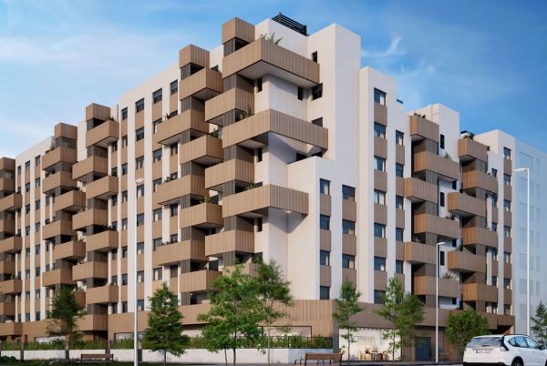 A SANJOSE ir&aacute; construir o empreendimento residencial C&eacute;lere Altana, em Los Berrocales, Madrid