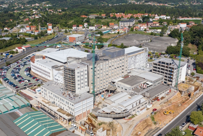 COMPLEXO HOSPITALAR UNIVERSITÁRIO DE FERROL, NA CORUNHA.FASE I