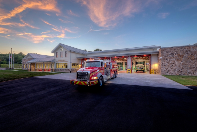 ROUND HILL FIRE STATION IN VIRGINIA